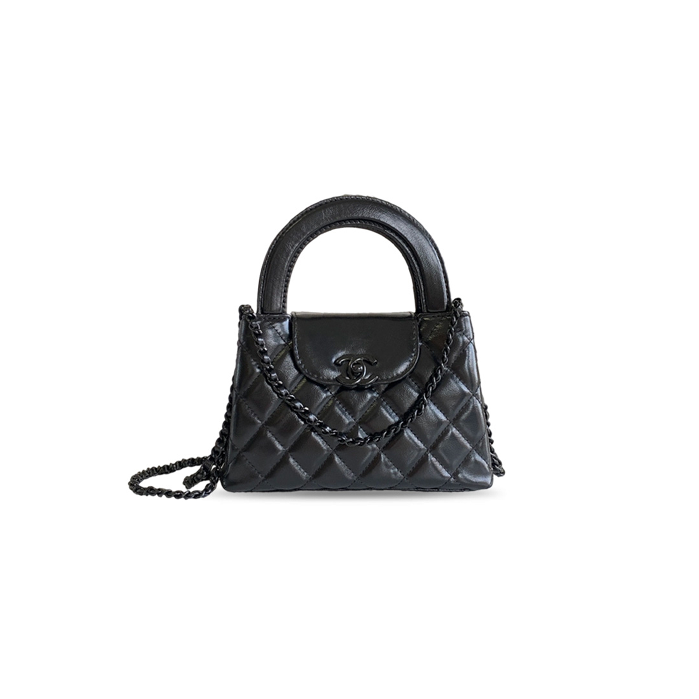 CHANEL MASTER MINI KELLY HANDLE BAG AS4416 (19*13*7cm)